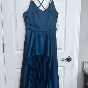 NWT Nordstrom Teal One One Six Size Large Formal Dress